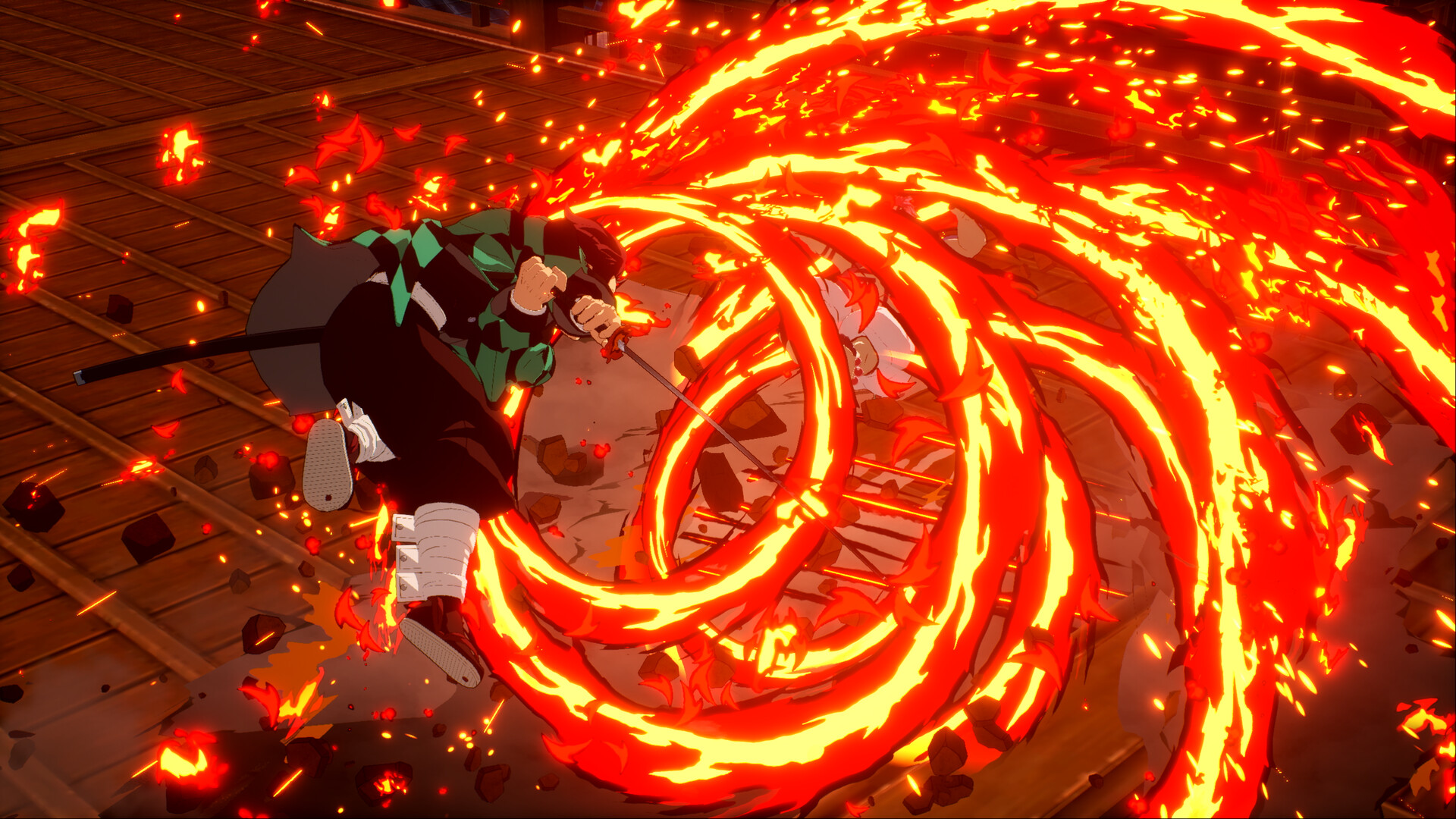 Demon Slayer -Kimetsu no Yaiba- The Hinokami Chronicles 2: Playable Character: Tanjiro Kamado (Infinity Castle) Featured Screenshot #1