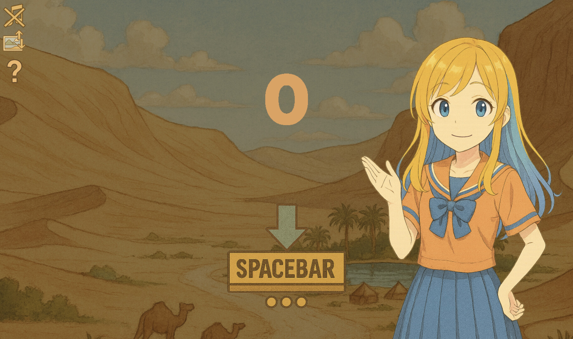 Do NOT say 21! - Take Layla to the desert Featured Screenshot #1