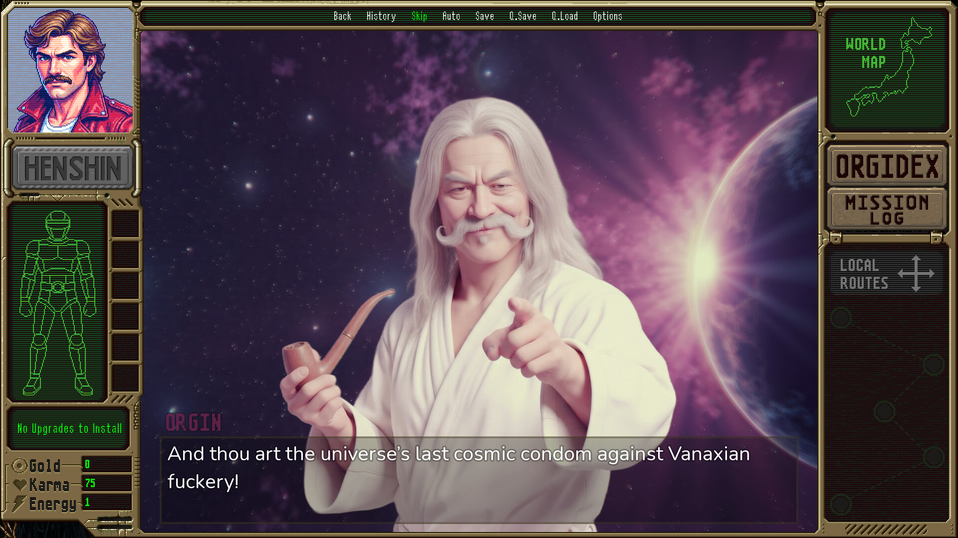 Erotic Cosmic Sheriff ORGIVAN – Vol. 1 screenshot