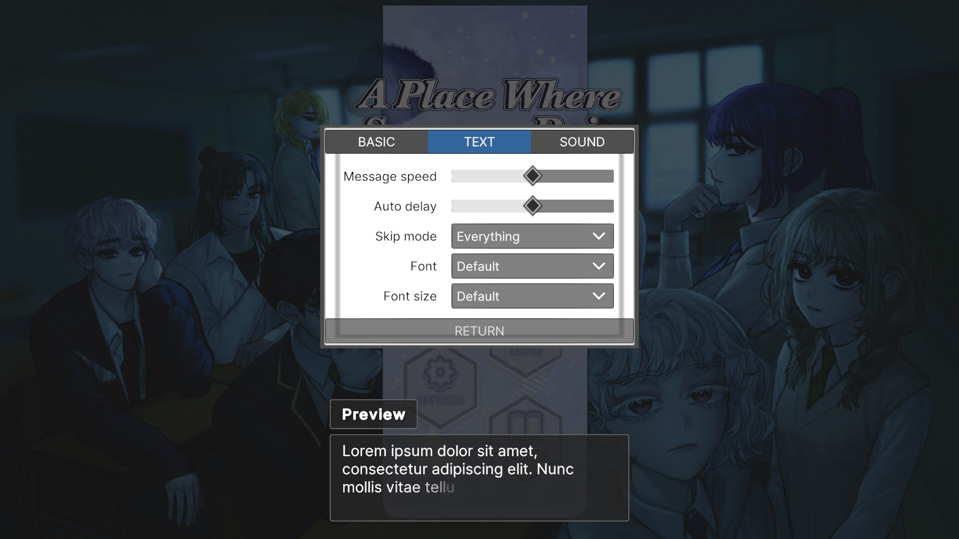 A Place Where Summer Rain Falls screenshot #2