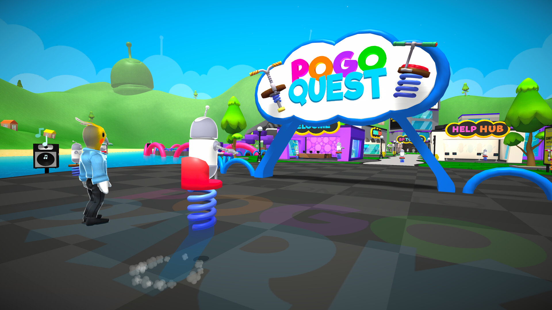 Pogo Quest screenshot #1