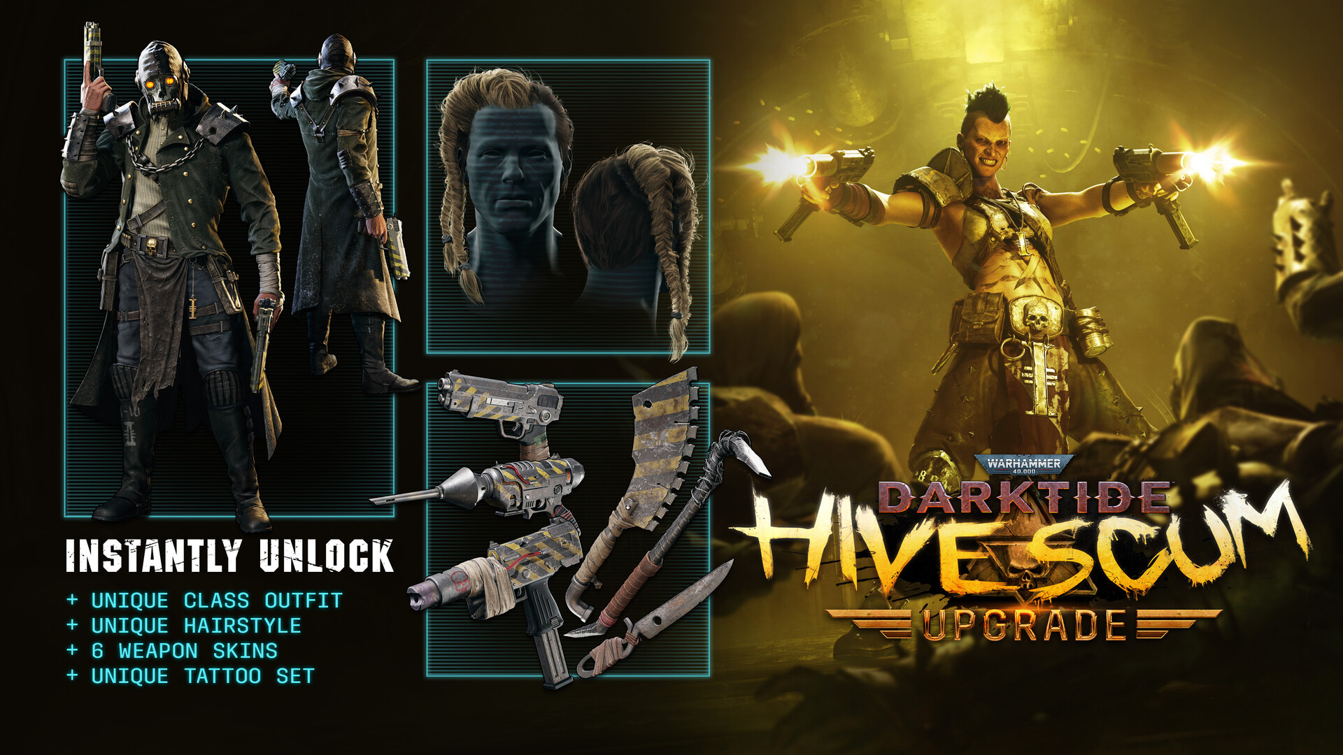 Warhammer 40,000: Darktide - Hive Scum Class Cosmetic Upgrade Featured Screenshot #1