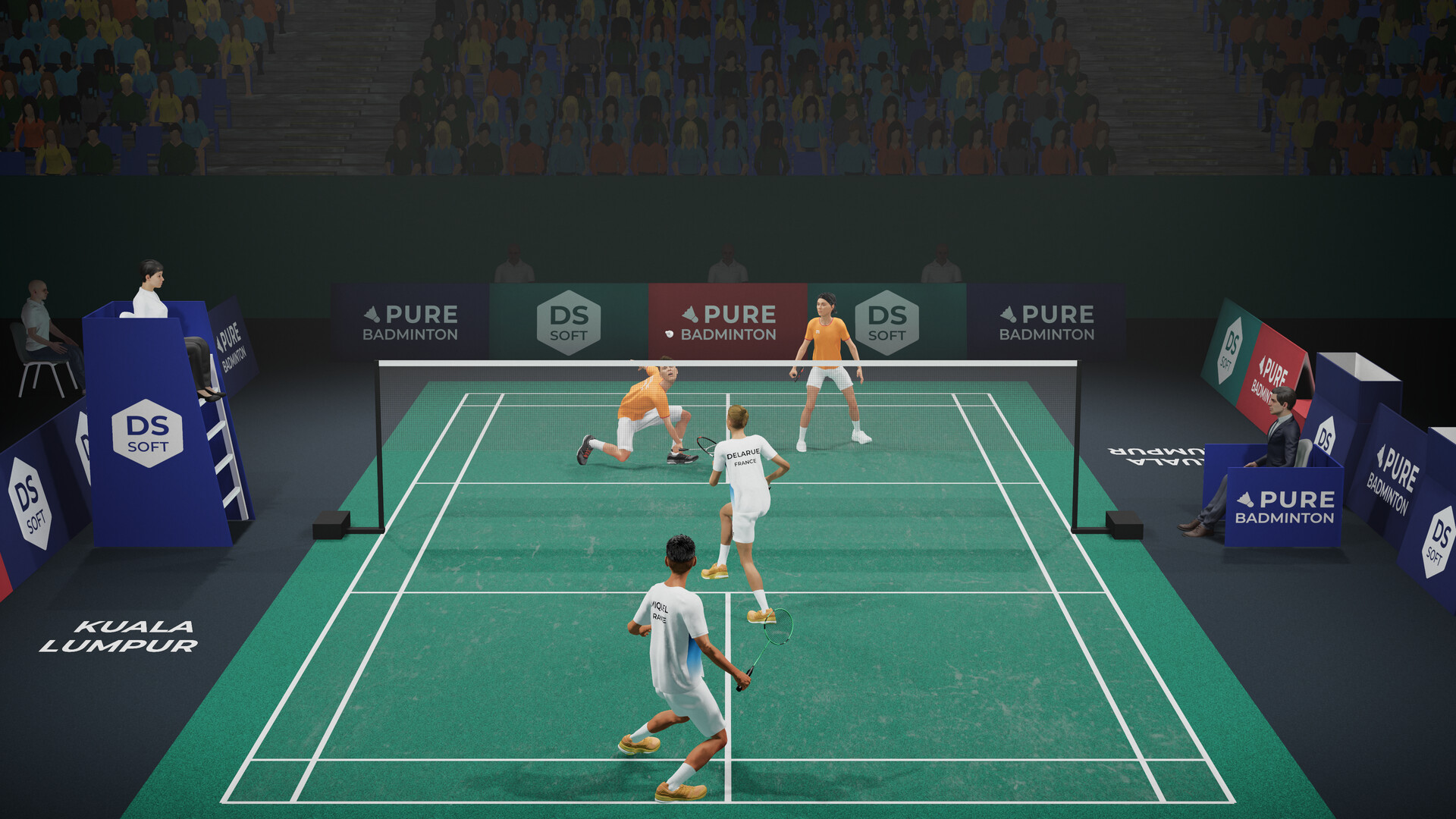 #2. Pure Badminton Demo (Steam) By: DS SOFT
