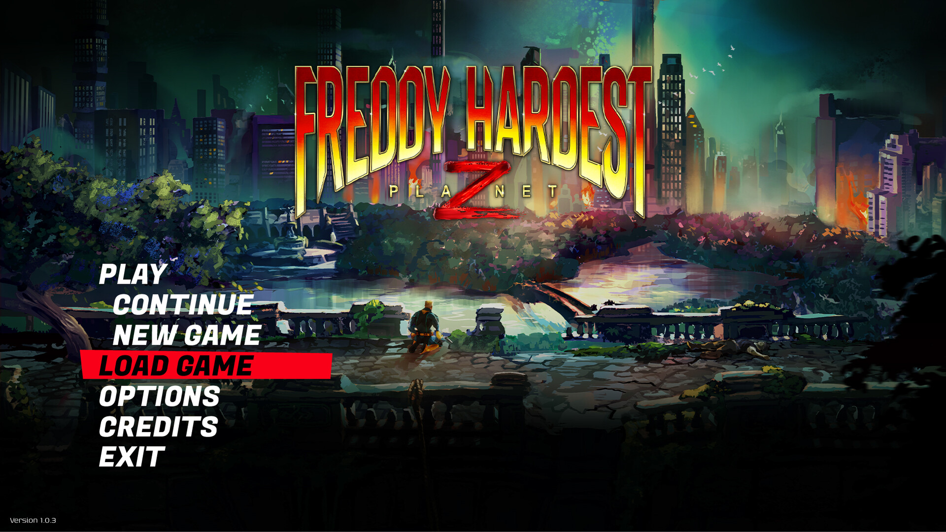 Freddy Hardest: Z Planet screenshot #1