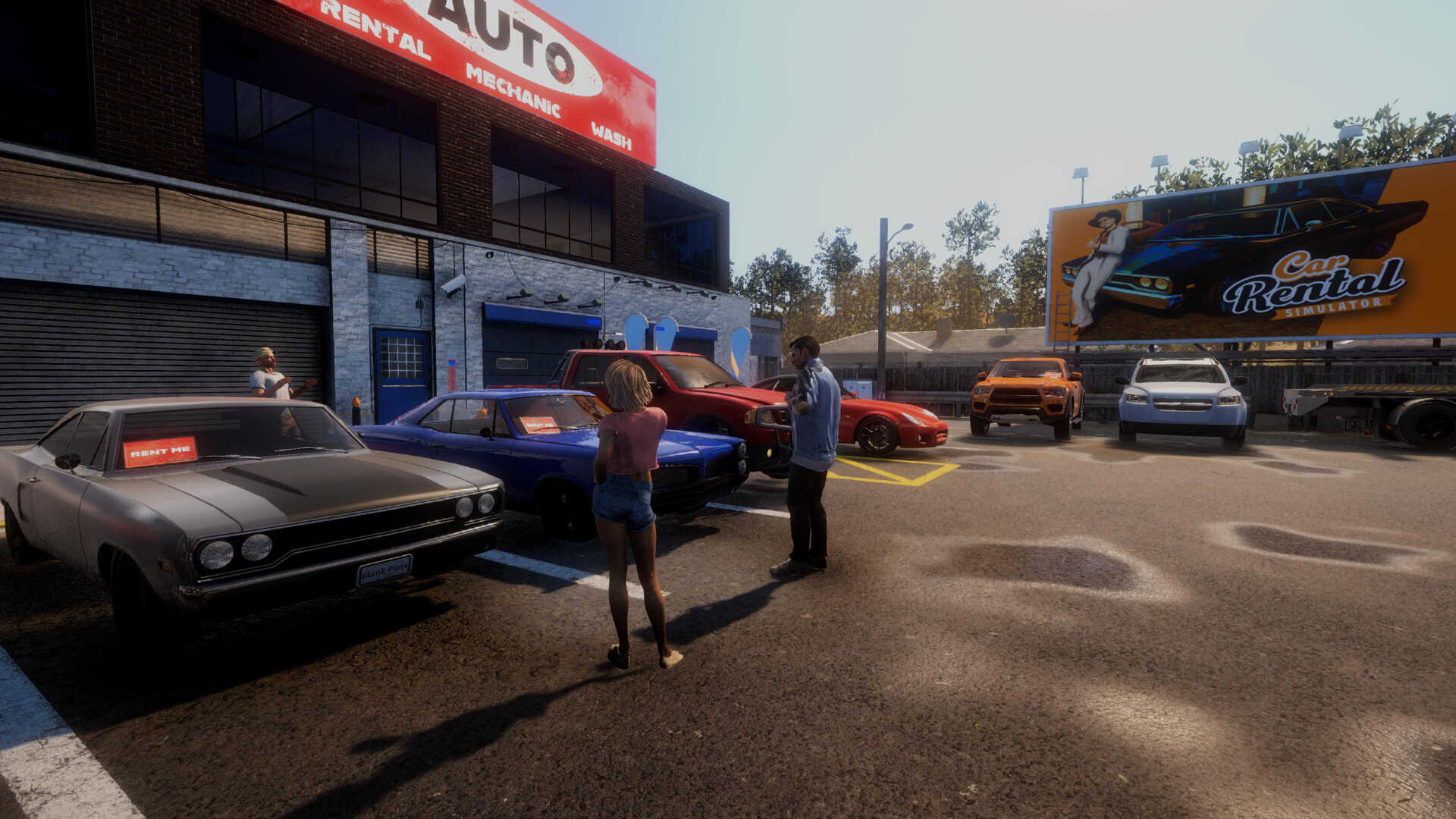 Car Rental Simulator: Prologue - Early Days screenshot #1