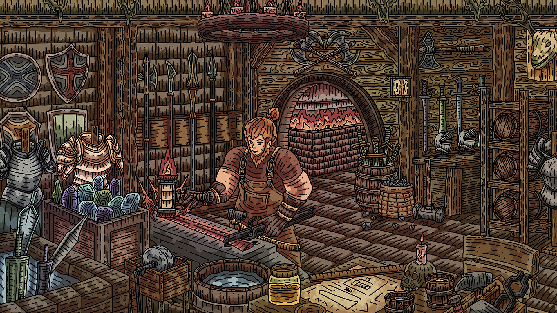 100 Blacksmith Cats screenshot #2