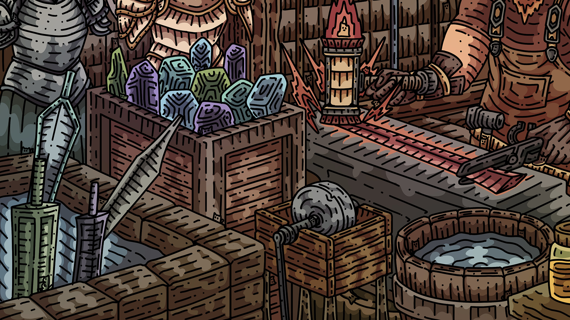 100 Blacksmith Cats screenshot #3