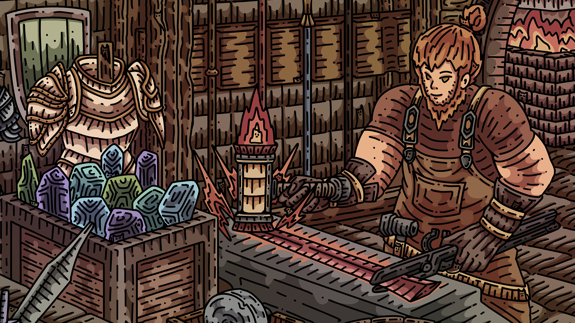 100 Blacksmith Cats screenshot #1