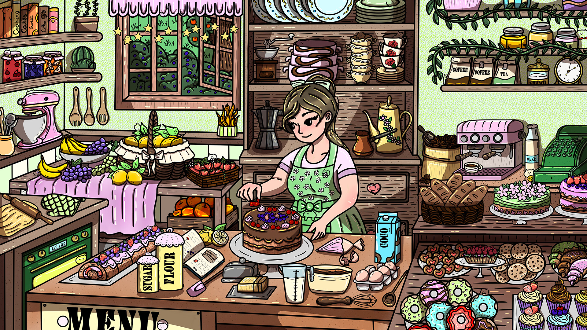 100 Bakery Cats screenshot #2