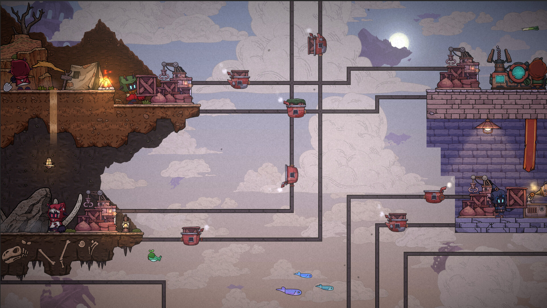 #5. CloudDwellers Demo (Steam) De: Xinzhi Game