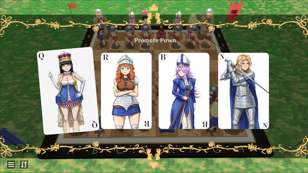 Screenshot 2 of Checkmate Heroines - additional gameplay view