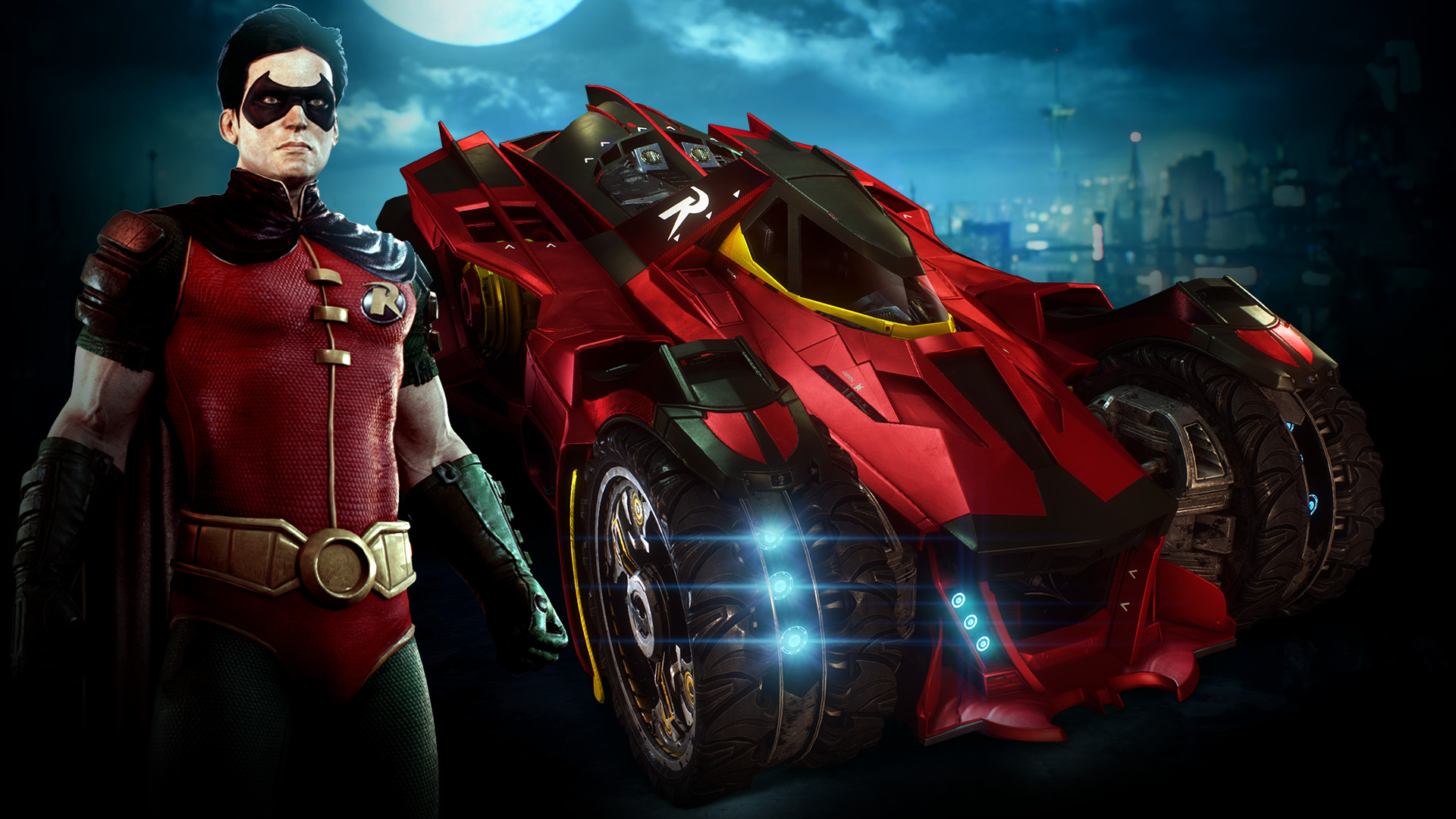 Batman™: Arkham Knight - Robin and Batmobile Skins Pack Featured Screenshot #1