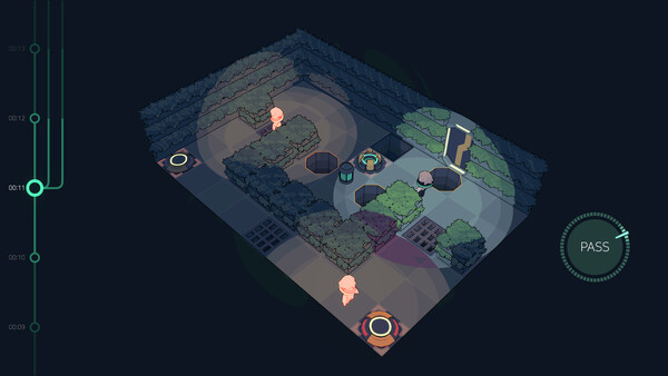 Screenshot of Point In Time gameplay showing in-action mechanics