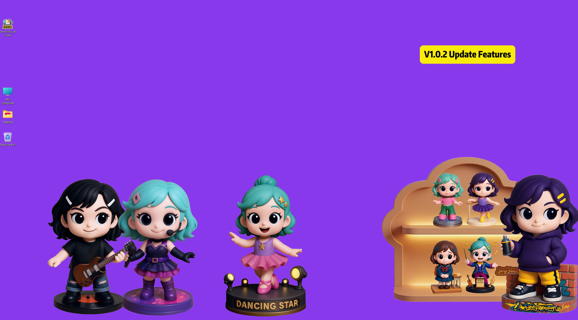 Desktop Cat Crew screenshot #4