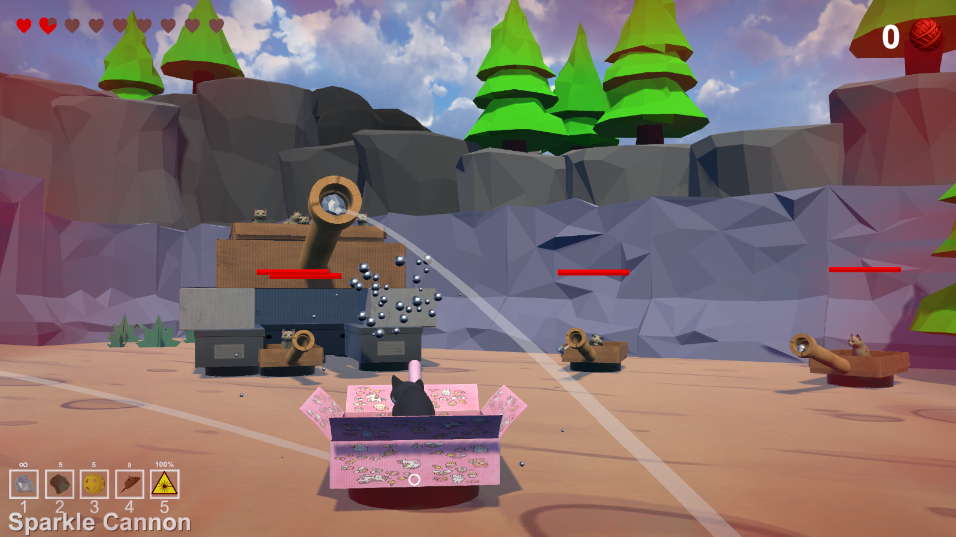 Purrfect Tanks - The Yarnpocalypse screenshot #5