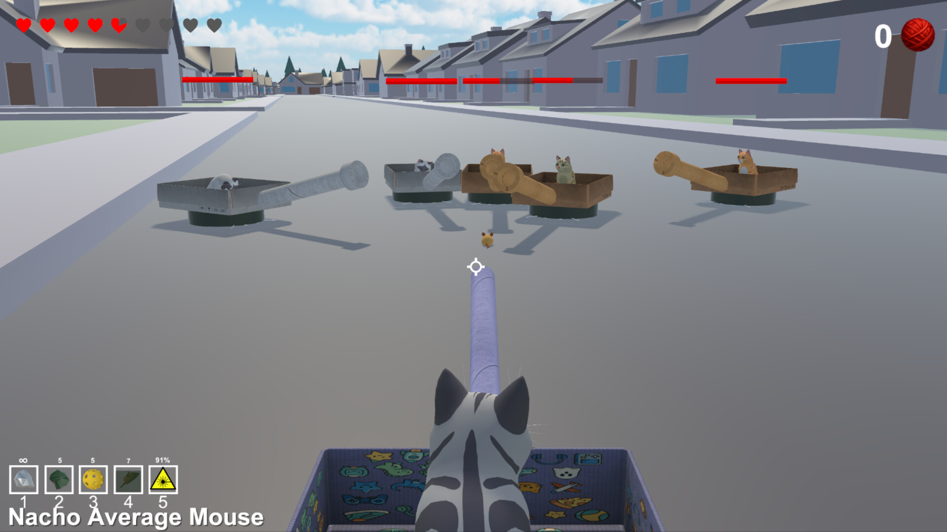 Purrfect Tanks - The Yarnpocalypse screenshot #2