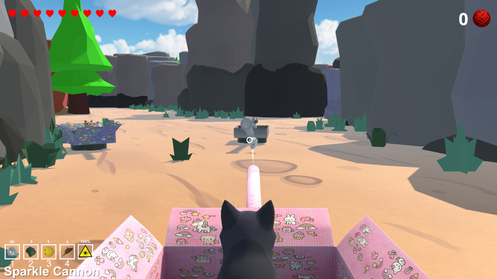 Purrfect Tanks - The Yarnpocalypse screenshot #4