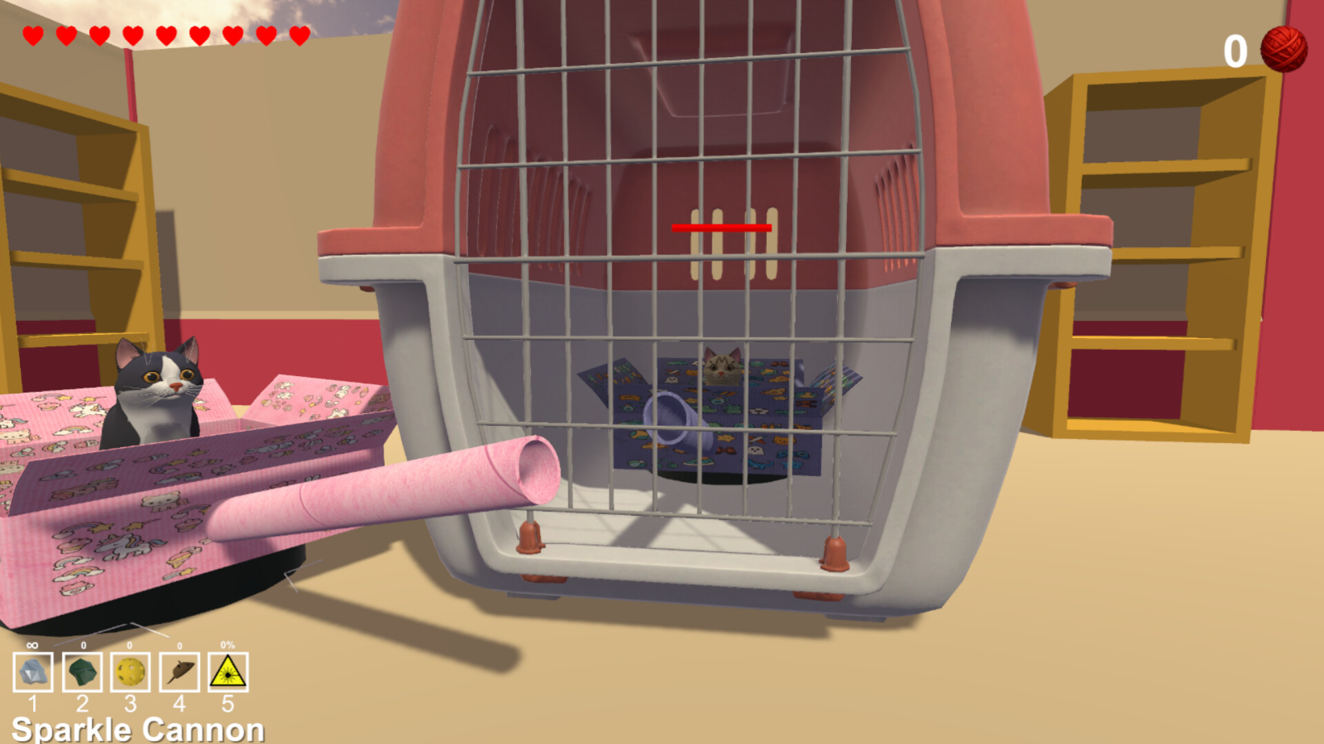 Purrfect Tanks - The Yarnpocalypse screenshot #3