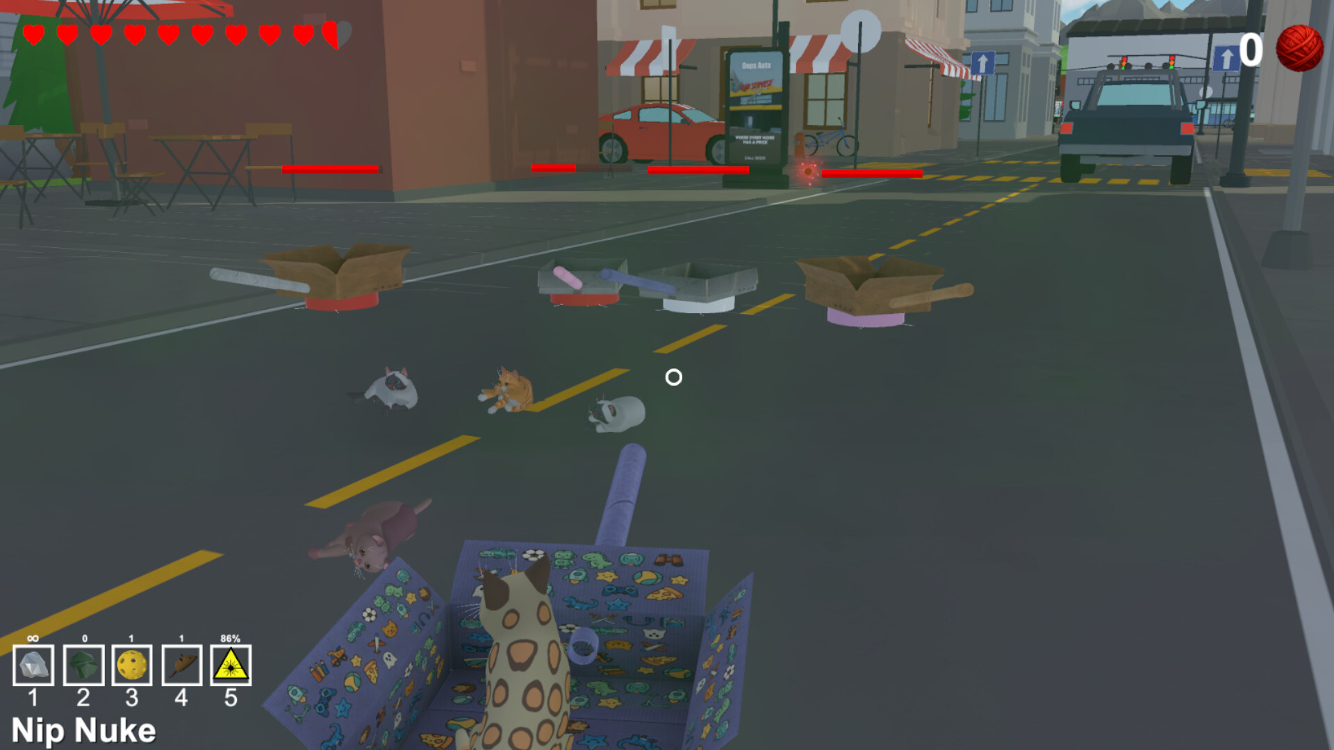 Purrfect Tanks - The Yarnpocalypse screenshot #7