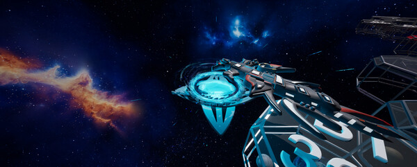 Screenshot of Space Inflation gameplay showing in-action mechanics