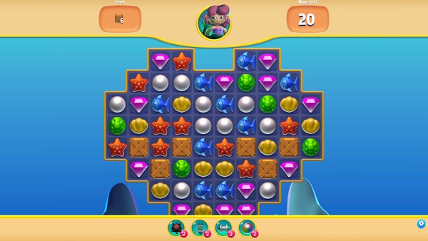 Gem Hunter Match game for windows Pc 1