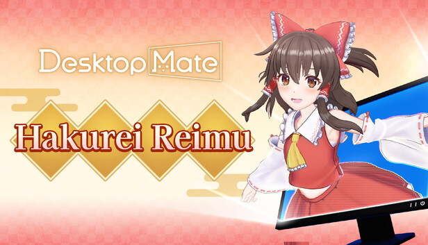Desktop Mate 東方Project 博麗霊夢 DLC no Steam