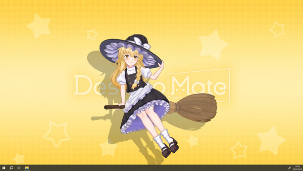 Desktop Mate Kirisame Marisa DLC