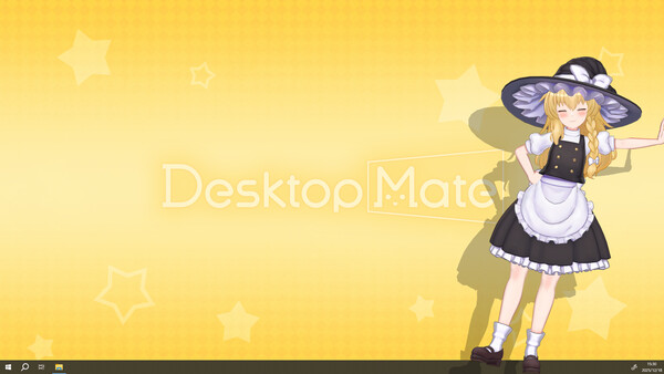 Desktop Mate Kirisame Marisa DLC
