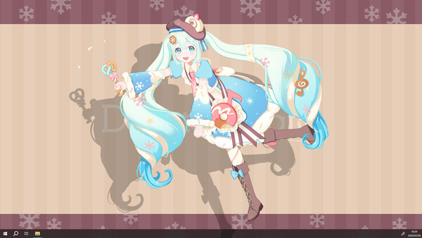 Desktop Mate SNOW MIKU 2026 Ver. DLC