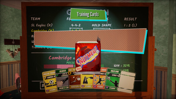NUTMEG! A Nostalgic Deckbuilding Football Manager Demo