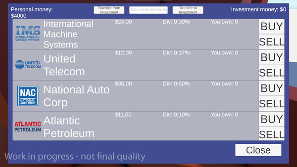 Screenshot 2 of The Beginner Investor - additional gameplay view