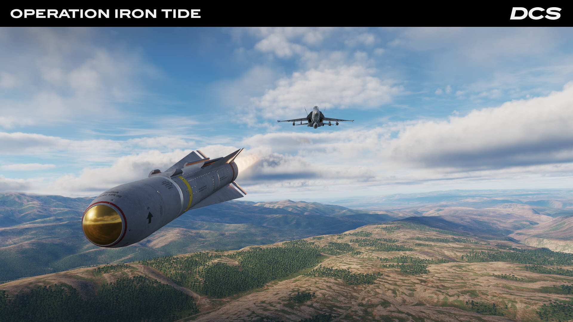 #8. DCS: F/A-18C & F-14B Operation Iron Tide Campaign by Sandman Simulations (Steam) Podle: Eagle Dynamics SA
