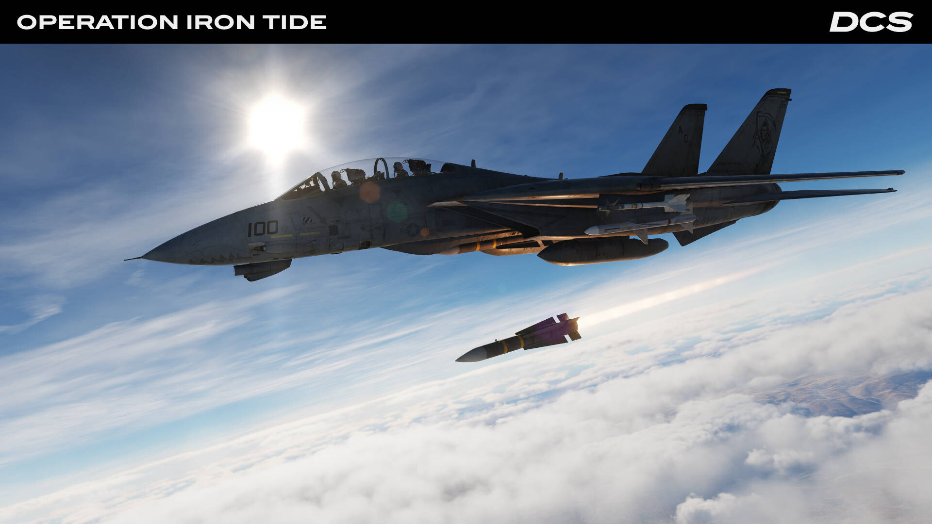 #6. DCS: F/A-18C & F-14B Operation Iron Tide Campaign by Sandman Simulations (Steam) Podle: Eagle Dynamics SA