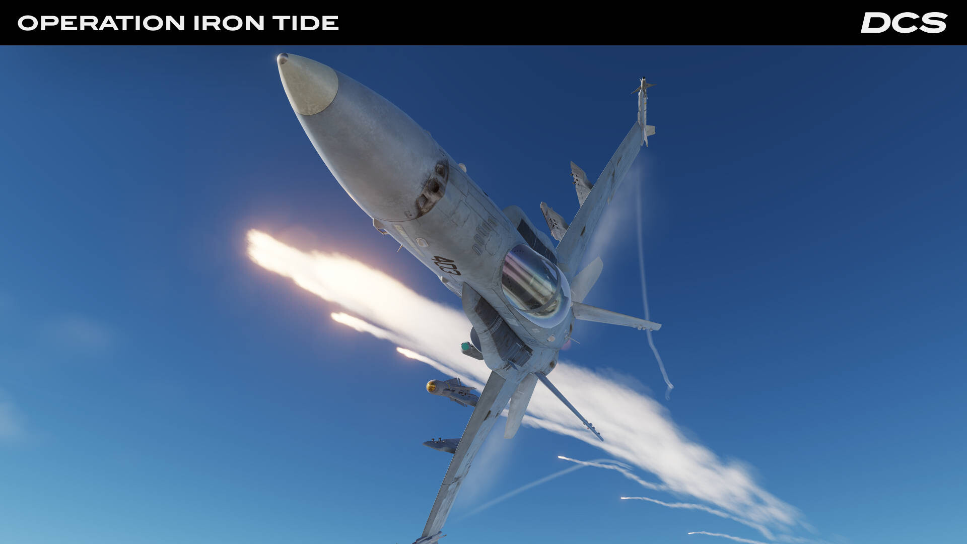 #4. DCS: F/A-18C & F-14B Operation Iron Tide Campaign by Sandman Simulations (Steam) Podle: Eagle Dynamics SA