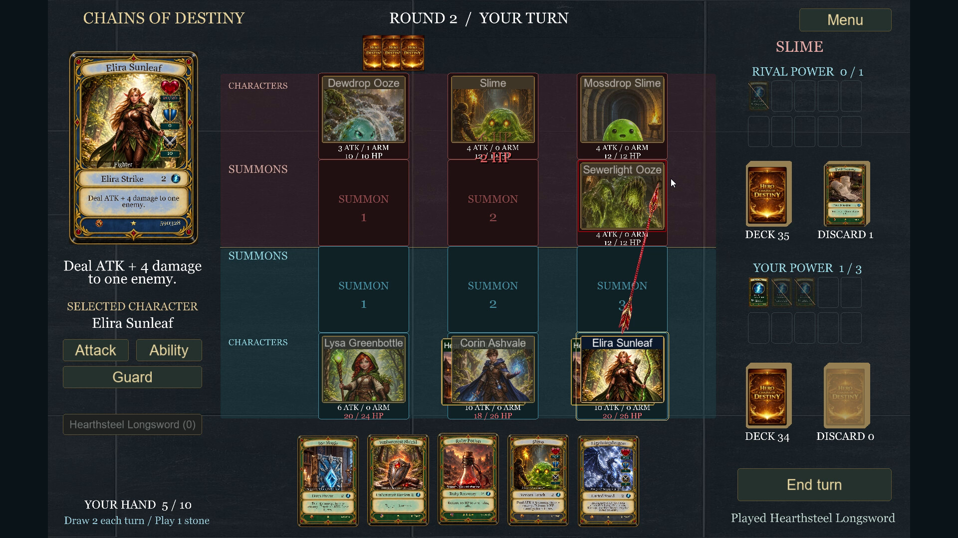 Hero Chains of Destiny screenshot #6