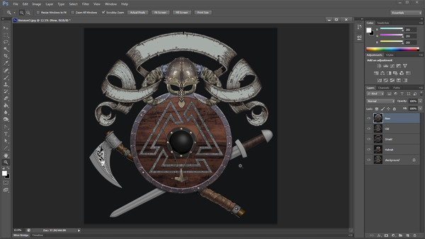 Introduction to 3D Prop Modeling and Design - Viking Armor and Weapons screenshot 2