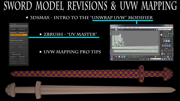 Introduction to 3D Prop Modeling and Design - Viking Armor and Weapons screenshot 5