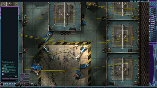 Fantasy Grounds - Starfinder 2 RPG - Flip-Mat: Garage Warehouse