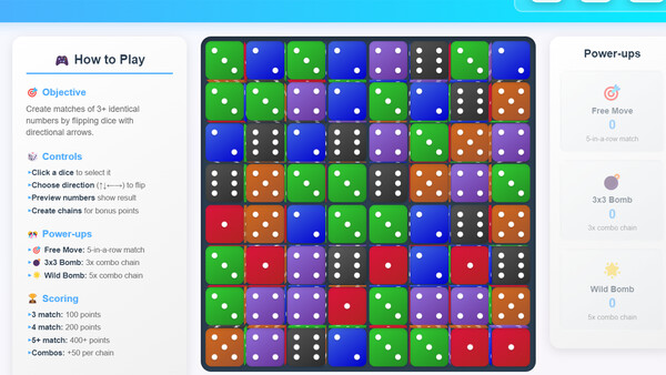 Скриншот из Flip Dice
