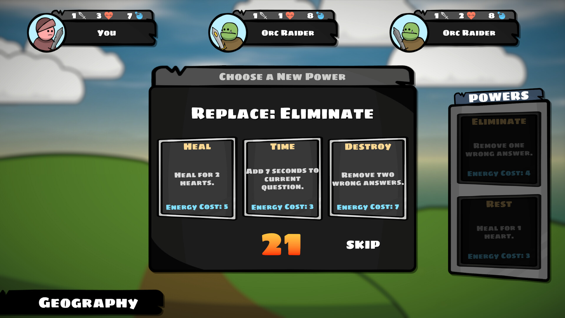 A Trivia Roguelike screenshot 4