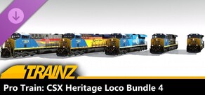 Trainz 2019 DLC - Pro Train: CSX Heritage Loco Bundle 4