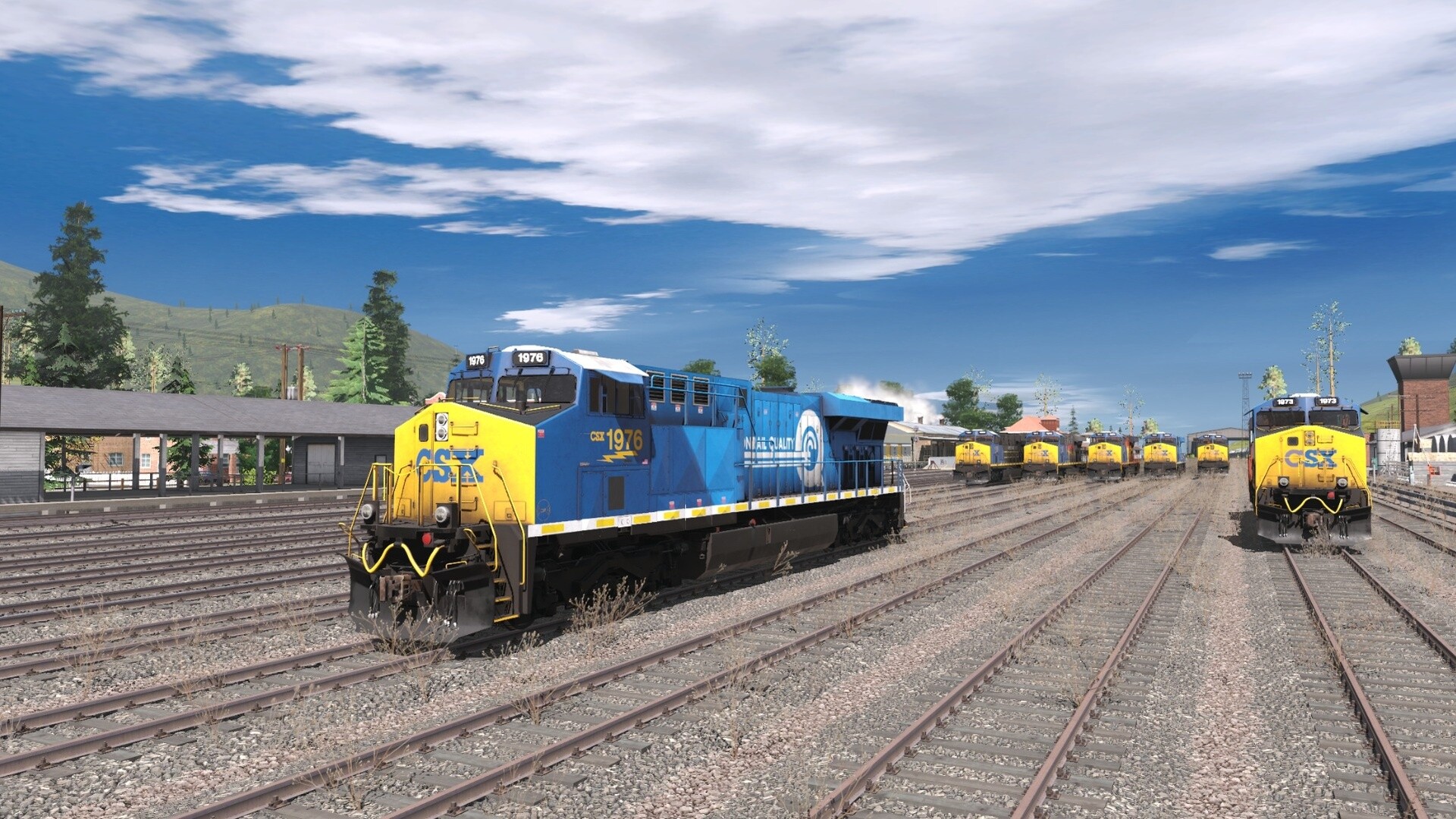 #6. Trainz 2022 DLC - Pro Train: CSX Heritage Loco Bundle 4 (Steam) بواسطة: N3V Games