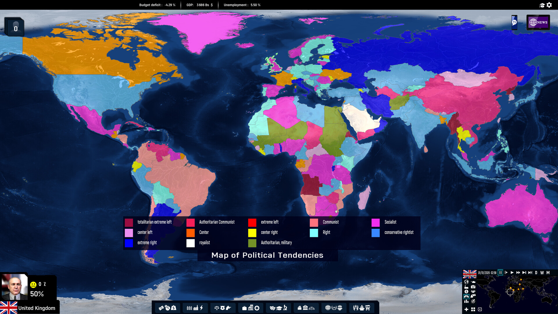 Geo-Political Simulator 2026 Edition PC Key Fiyatları