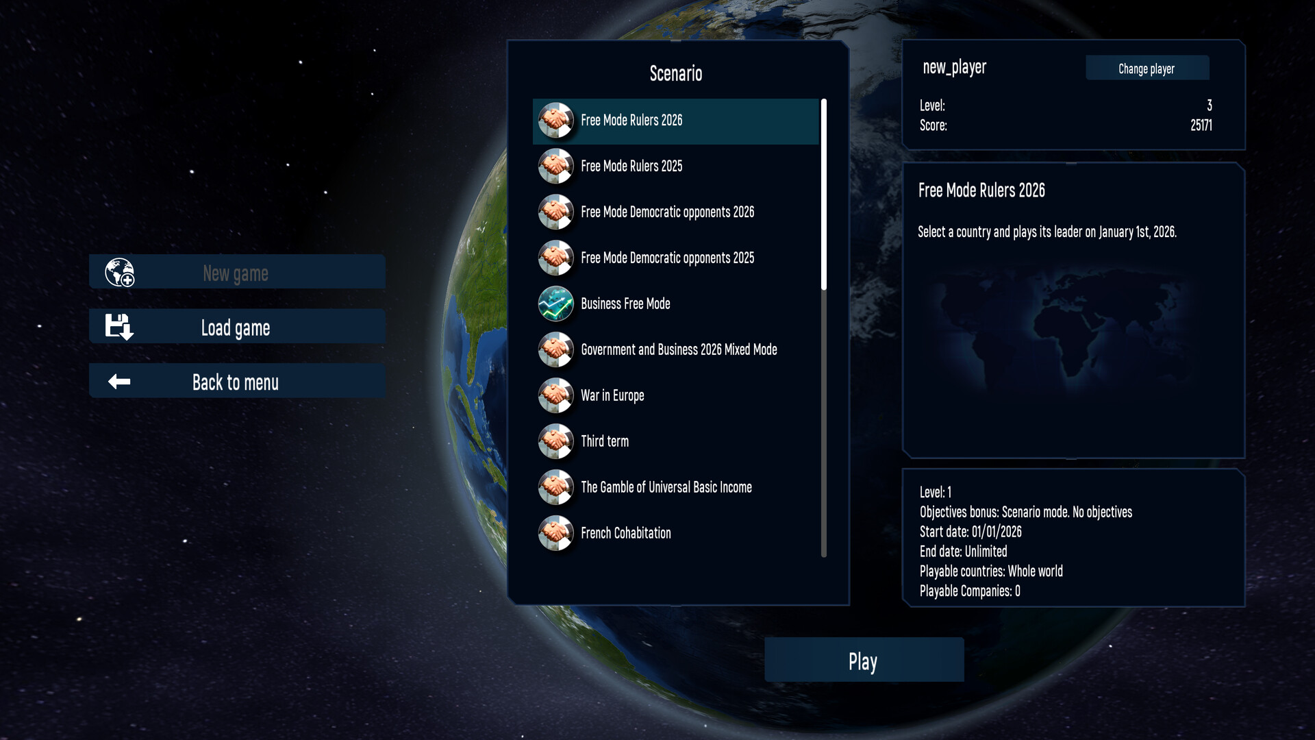 #2. Geo-Political Simulator 2026 Edition (Steam) By: Eversim
