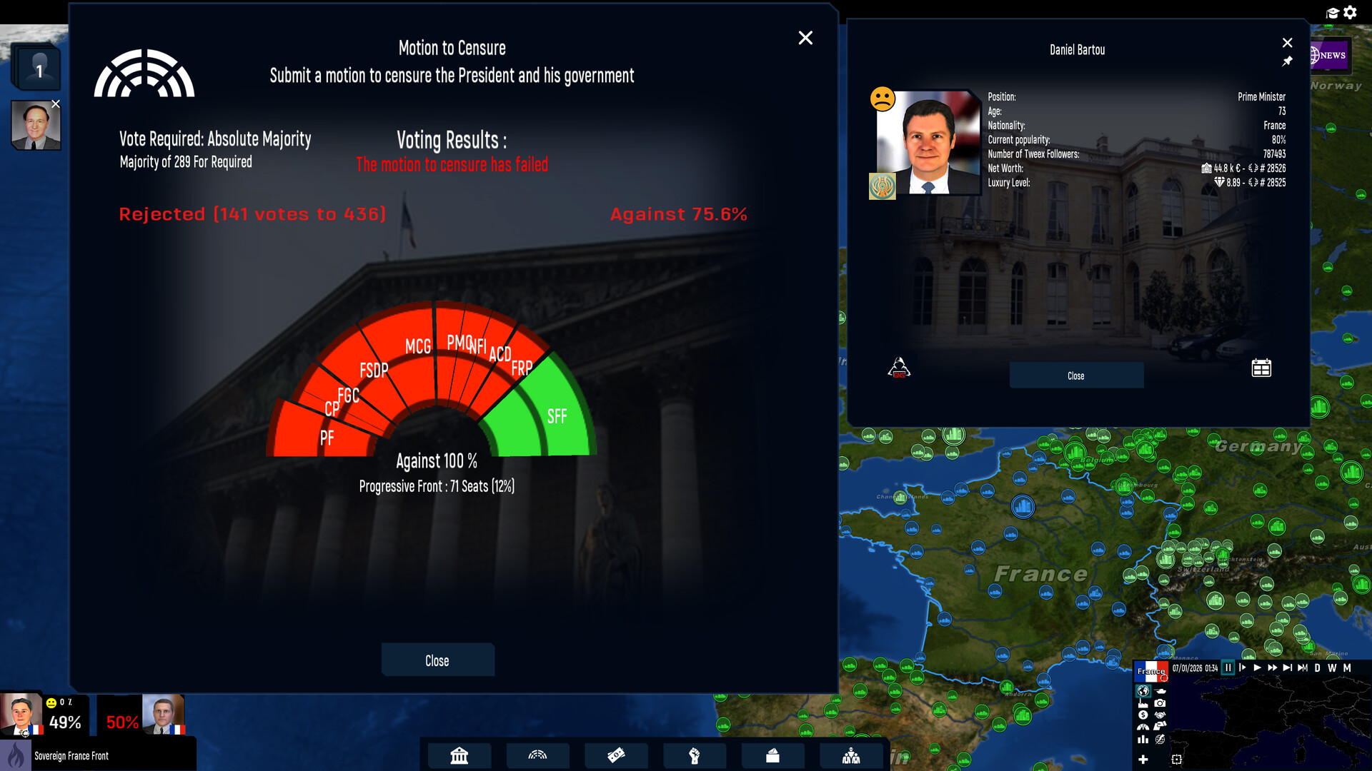 #5. Geo-Political Simulator 2026 Edition (Steam) By: Eversim