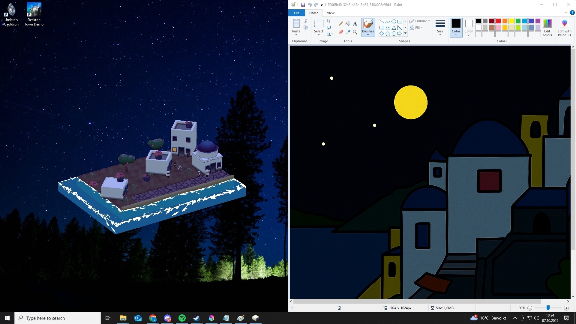 #3. Desktop Town Demo (Steam) Podle: EdelErde