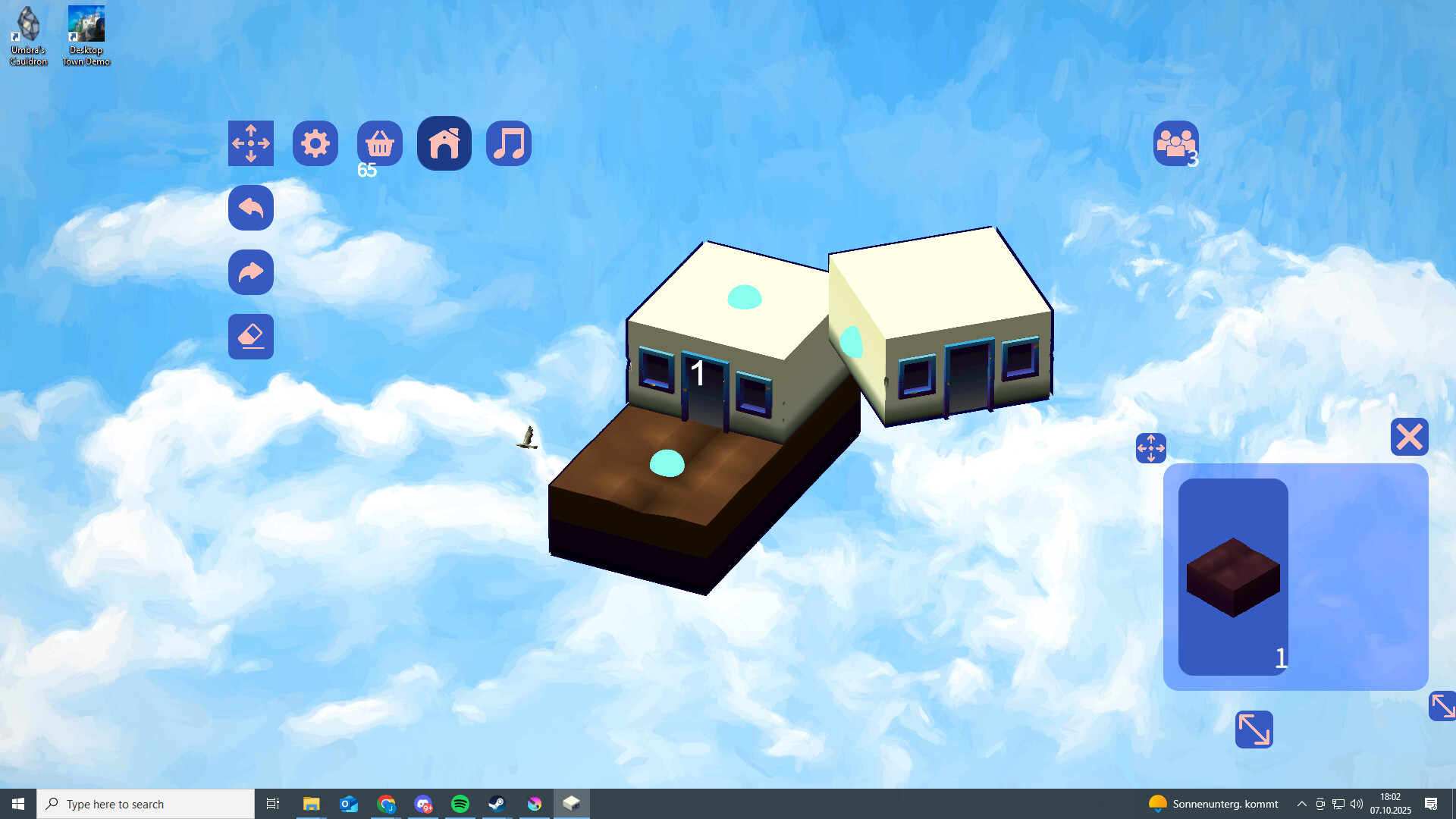 #6. Desktop Town Demo (Steam) Podle: EdelErde