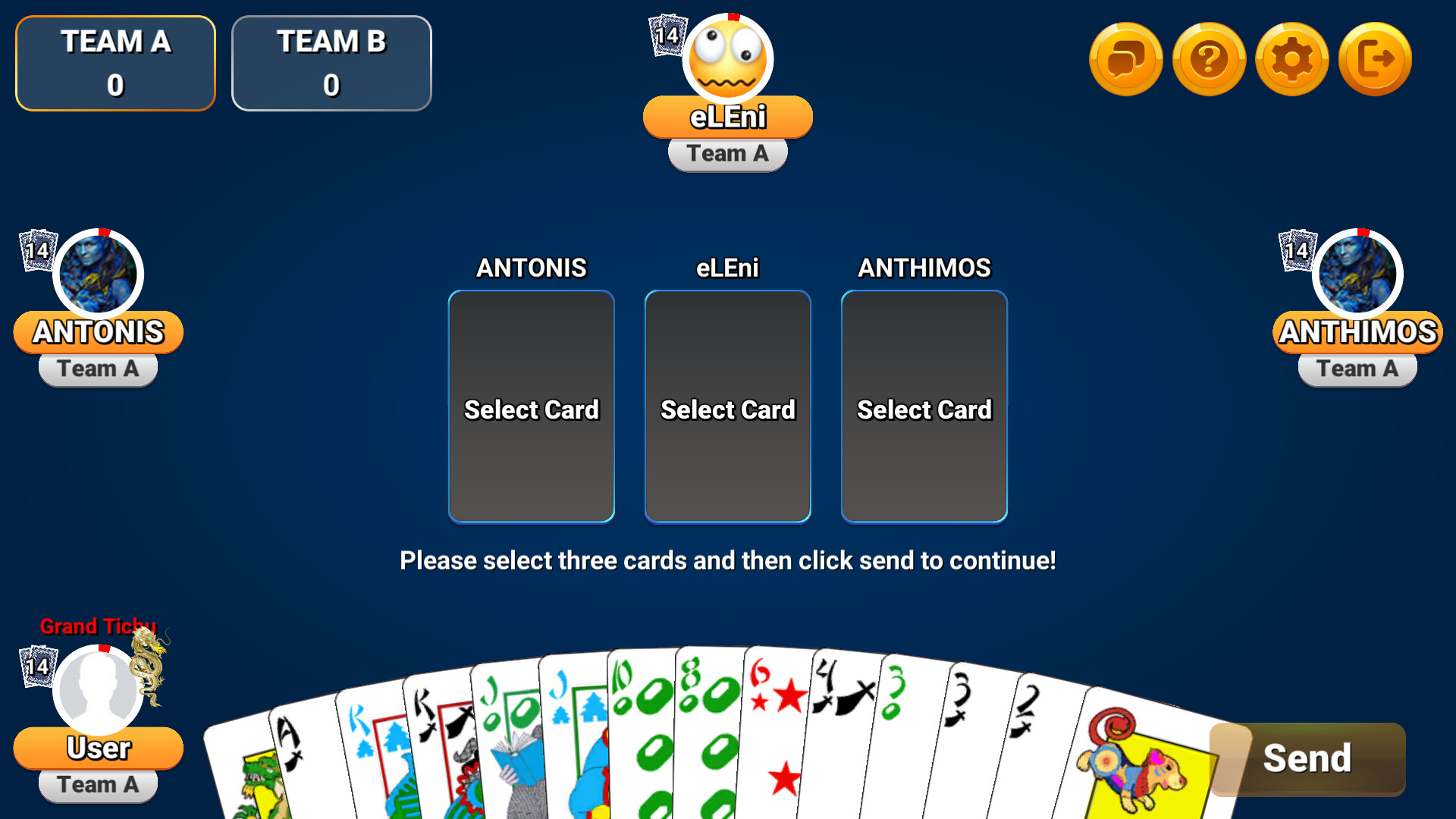 Tichupro by Spectrum screenshot #4