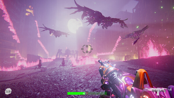 Screenshot of SHROT gameplay showing in-action mechanics