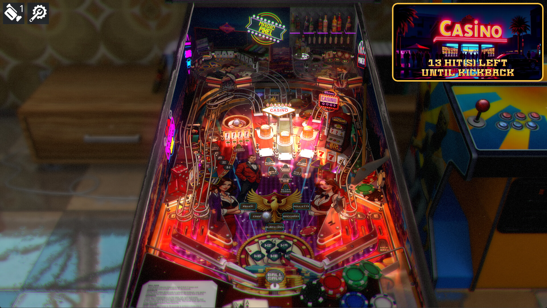Zaccaria Pinball - Star's Phoenix Deluxe Pinball Table Featured Screenshot #1